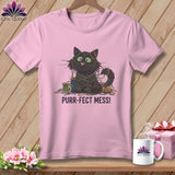 MyDesigns Physical Item S / Blossom Purr ~ fect Mess! ~ Premium Tee
