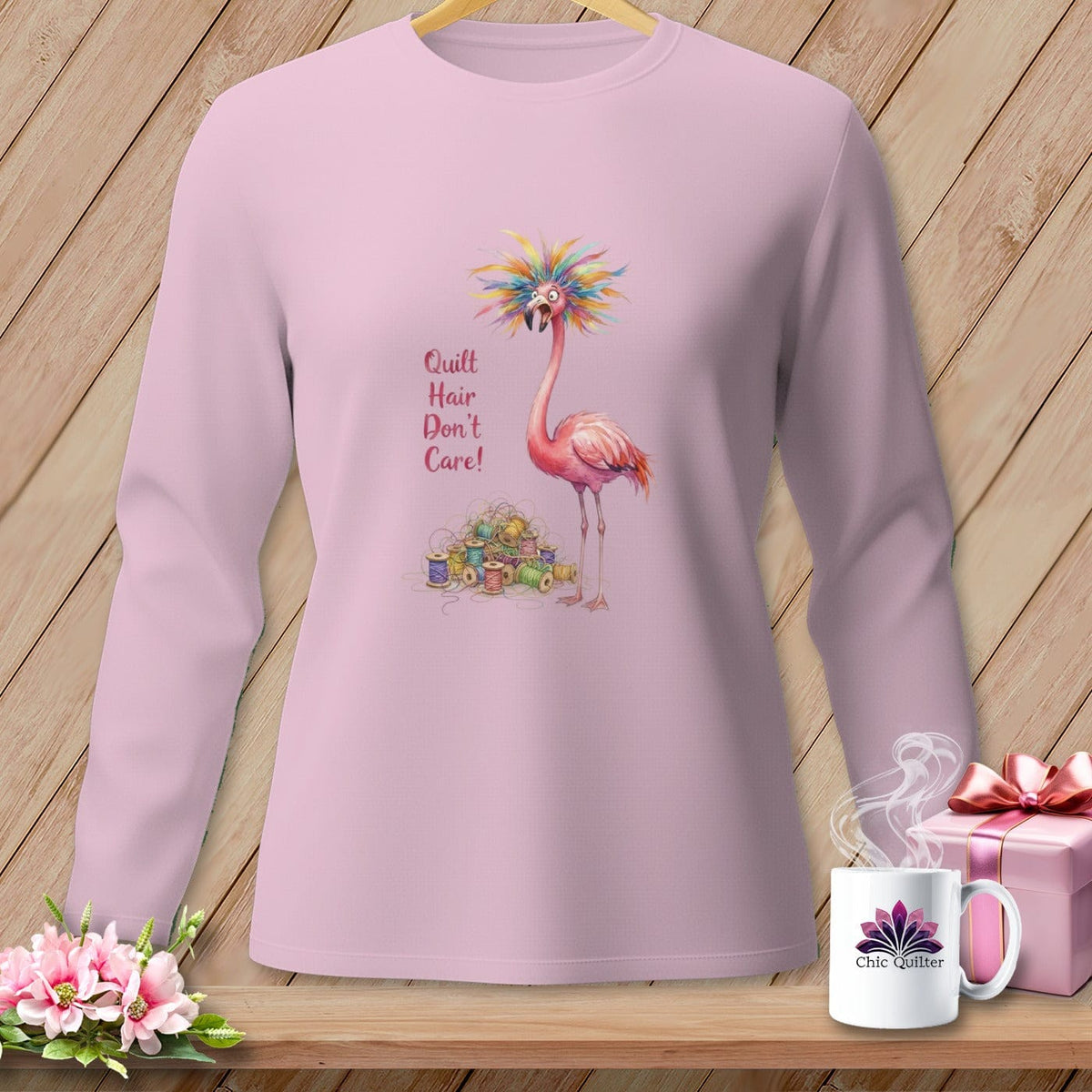 MyDesigns Physical Item S / Blossom Squawklyn Spoolberg ~ Long Sleeve Tee