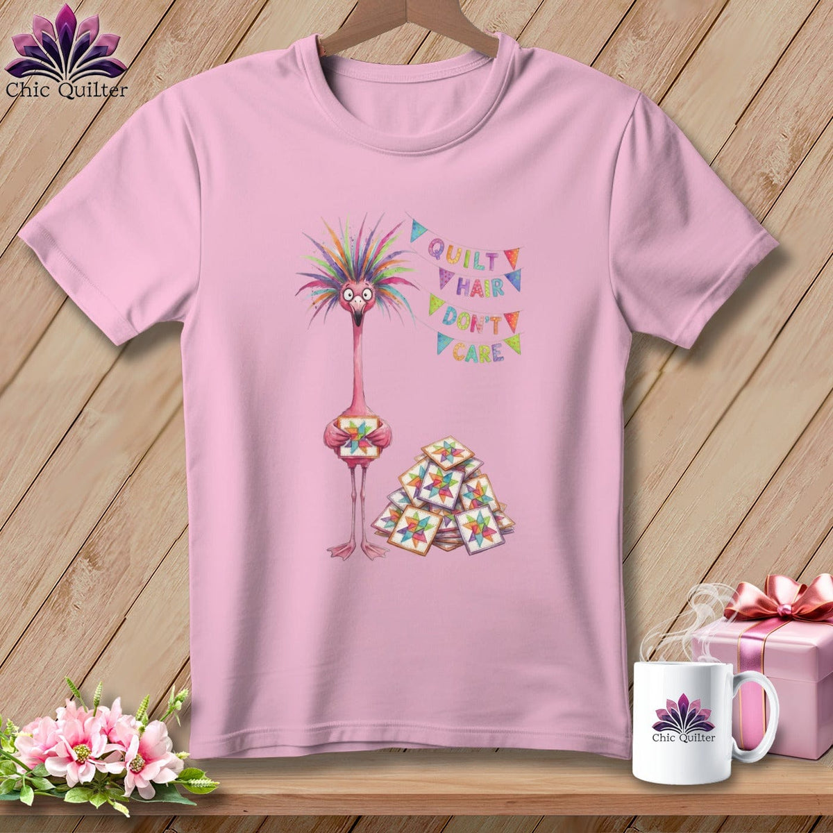MyDesigns Physical Item S / Blossom Starla Flamingle ~ Premium Tee