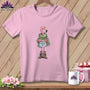 MyDesigns Physical Item S / Blossom The Starry ~ Eyed Flamingo Quilter ~ Premium Tee