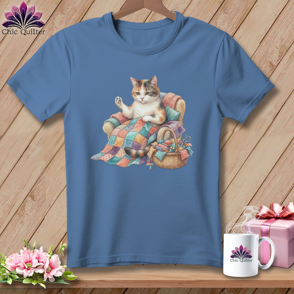 MyDesigns Physical Item S / Blue Jean Callie Patchpelt ~ Premium Tee