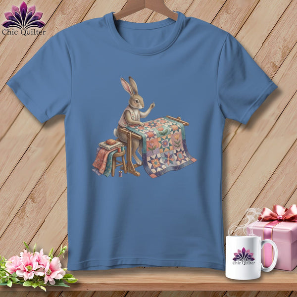 MyDesigns Physical Item S / Blue Jean Clover Cottontail ~ Premium Tee