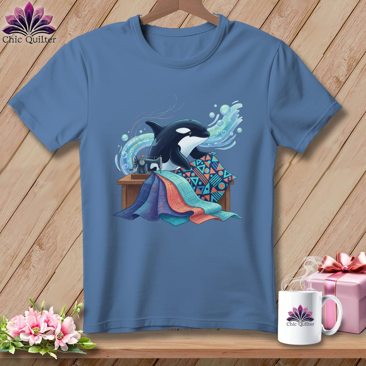 MyDesigns Physical Item S / Blue Jean Deliberate Modern Blocks ~ Premium Tee