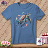 MyDesigns Physical Item S / Blue Jean Every Hexie Pieced ~ Premium Tee