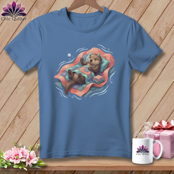 MyDesigns Physical Item S / Blue Jean Floating While Stitching ~ Premium Tee