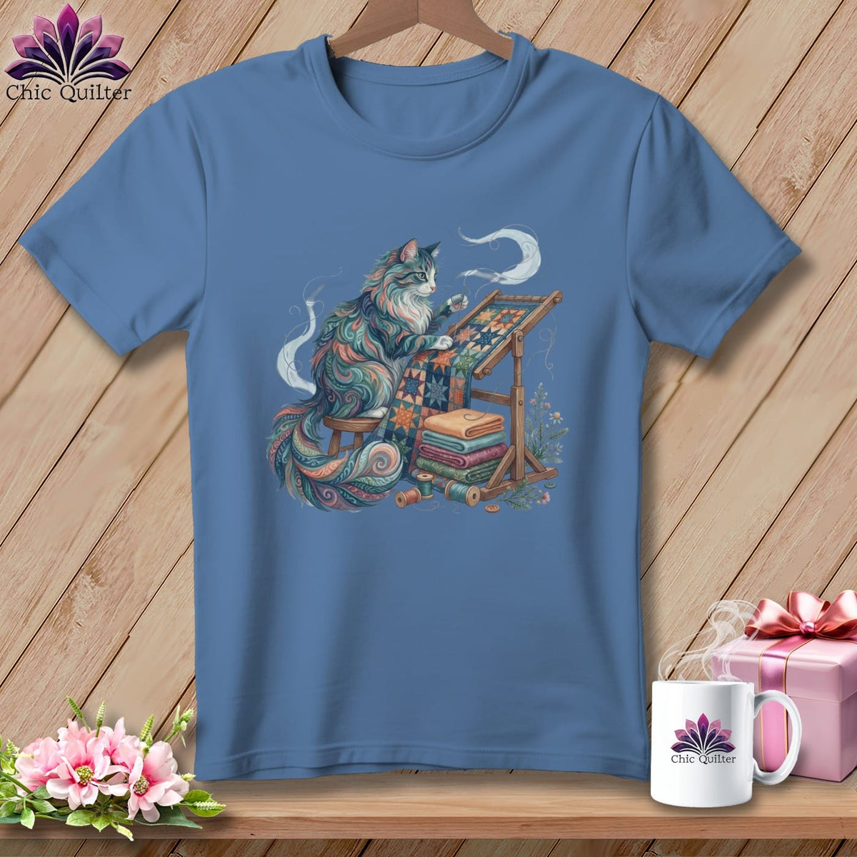 MyDesigns Physical Item S / Blue Jean Freya Winterfold ~ Premium Tee