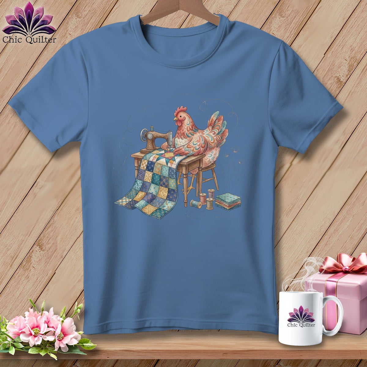MyDesigns Physical Item S / Blue Jean Henrietta Nestbatting ~ Premium Tee