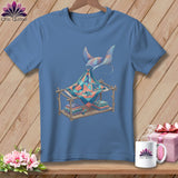 MyDesigns Physical Item S / Blue Jean Hovering Over Frame ~ Premium Tee