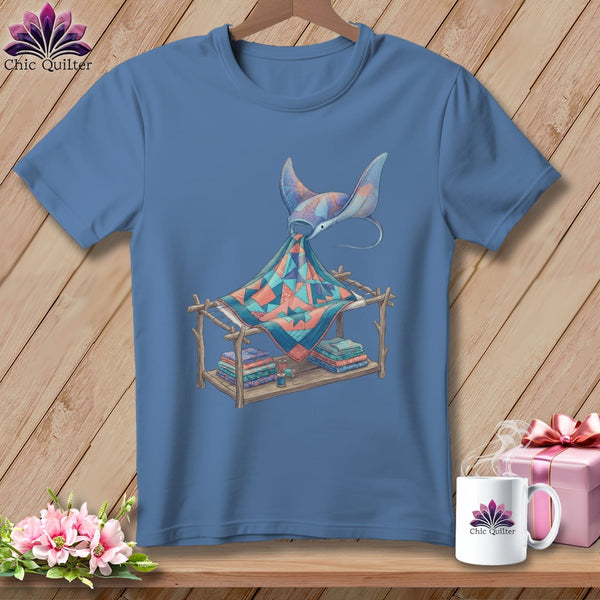 MyDesigns Physical Item S / Blue Jean Hovering Over Frame ~ Premium Tee