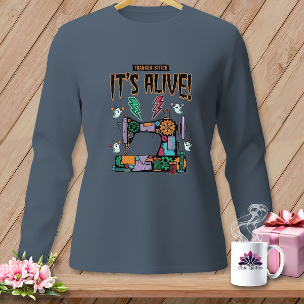 MyDesigns Physical Item S / Blue Jean It's Alive! ~ Long Sleeve Tee