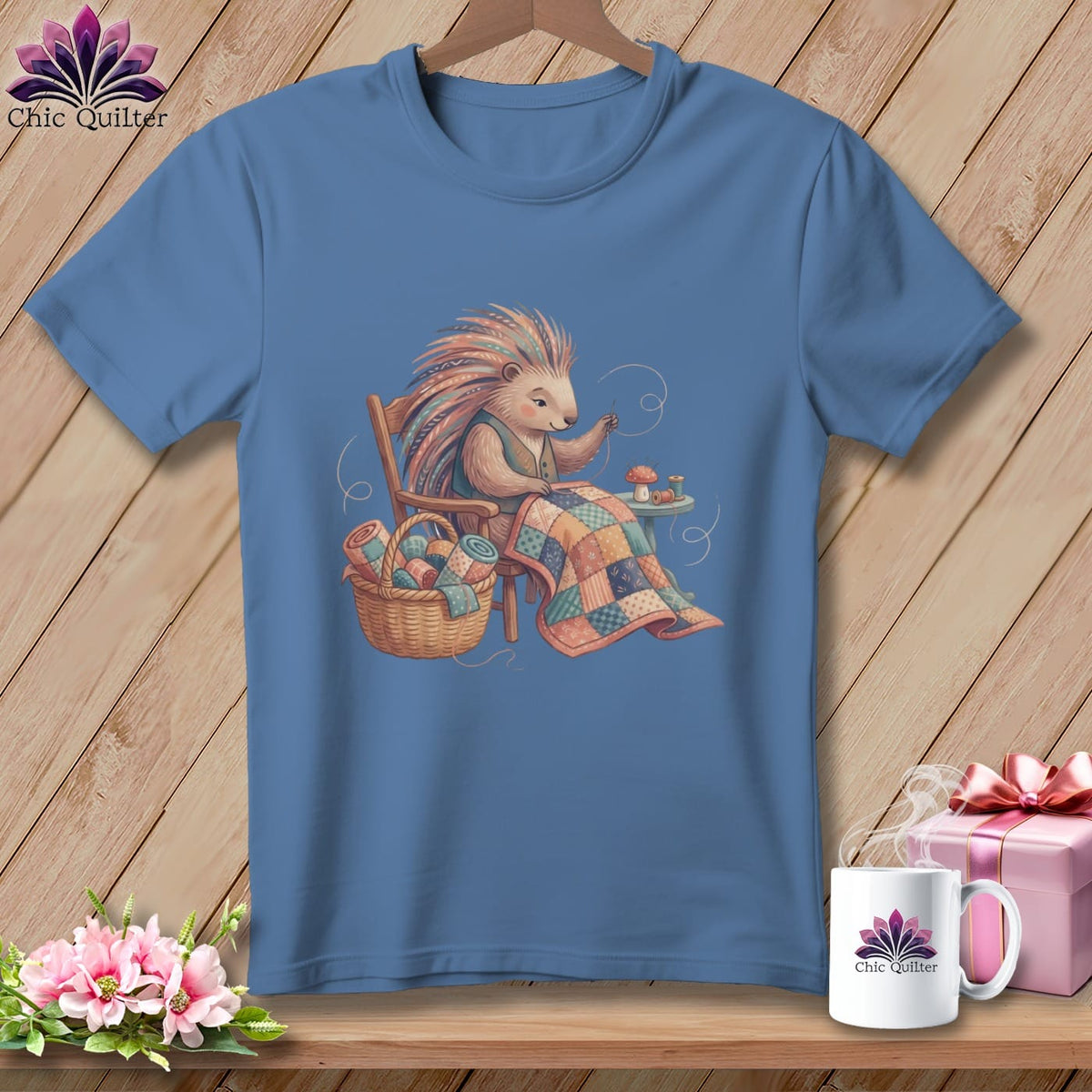 MyDesigns Physical Item S / Blue Jean Nettie Needlecoat ~ Premium Tee