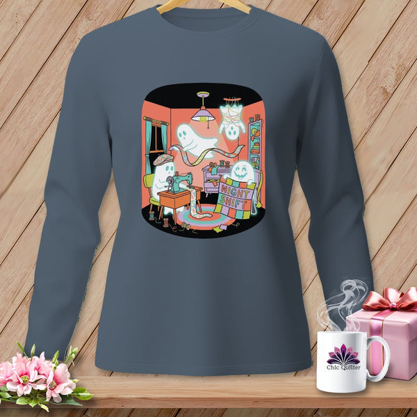 MyDesigns Physical Item S / Blue Jean Night Shift ~ Pendant Lamp ~ Long Sleeve Tee