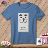 MyDesigns Physical Item S / Blue Jean Patch - Resting Stitch Face ~ Premium Tee