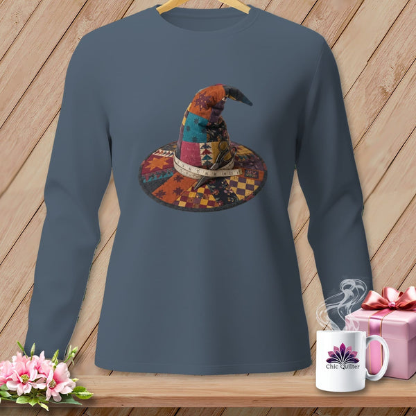 MyDesigns Physical Item S / Blue Jean Sew Witchy ~ Long Sleeve Tee