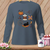MyDesigns Physical Item S / Blue Jean Tricks • Treats • Thread ~ Long Sleeve Tee