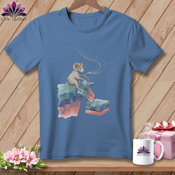 MyDesigns Physical Item S / Blue Jean Tying On Cliffs ~ Premium Tee