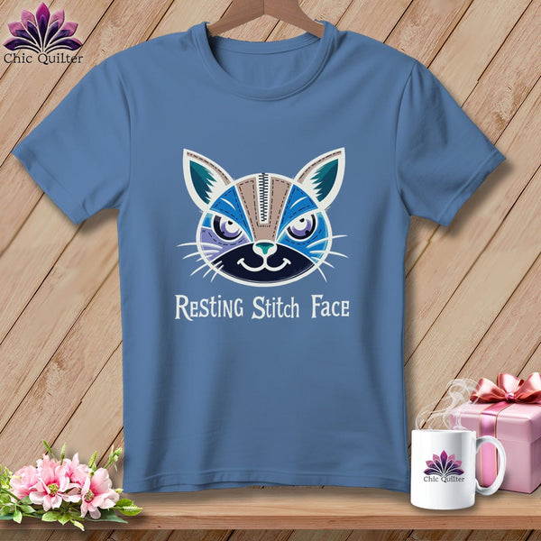 MyDesigns Physical Item S / Blue Jean What Do You Want? - Resting Stitch Face ~ Premium Tee