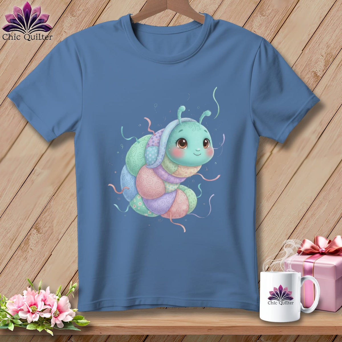 MyDesigns Physical Item S / Blue Jean Wrapped In Scraps ~ Premium Tee