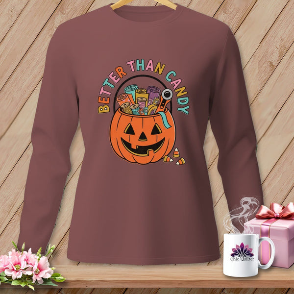 MyDesigns Physical Item S / Brick Better Than Candy ~ Long Sleeve Tee
