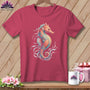MyDesigns Physical Item S / Brick Coral Motifs Stitched ~ Premium Tee