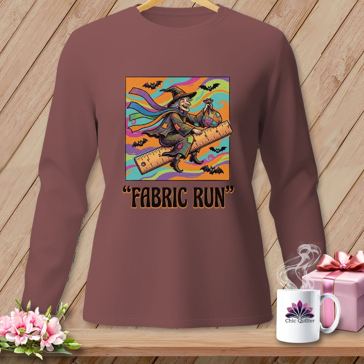 MyDesigns Physical Item S / Brick Fabric Run ~ Long Sleeve Tee
