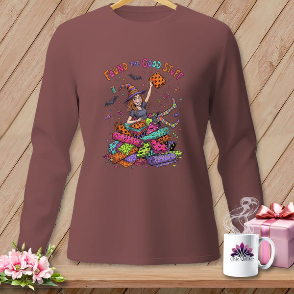 MyDesigns Physical Item S / Brick FOUND THE GOOD STUFF ~ Bolt Heap ~ Long Sleeve Tee