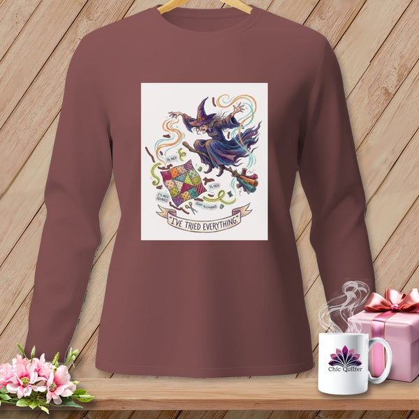 MyDesigns Physical Item S / Brick I've Tried Everything. ~ Long Sleeve Tee