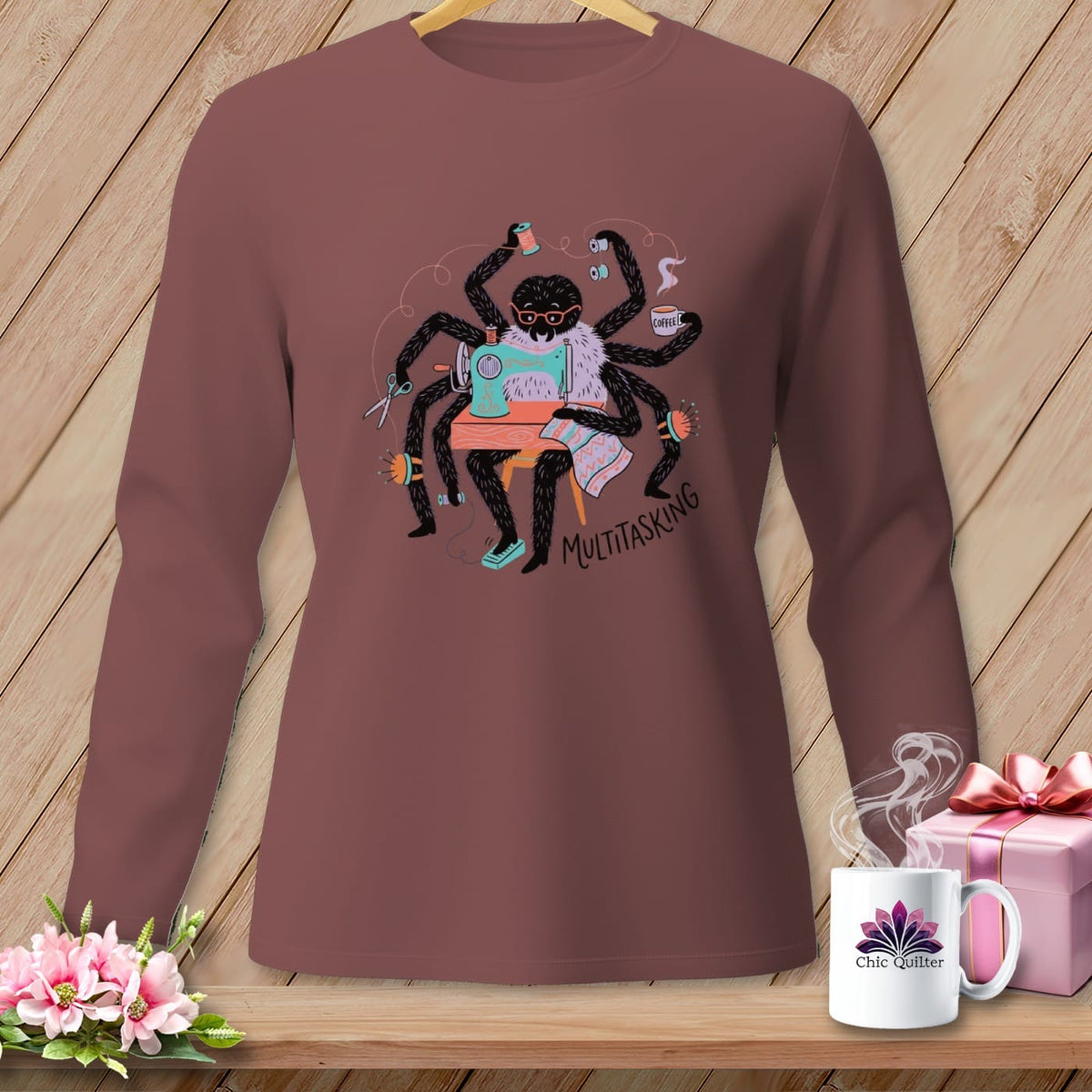 MyDesigns Physical Item S / Brick Multitasking ~ Long Sleeve Tee