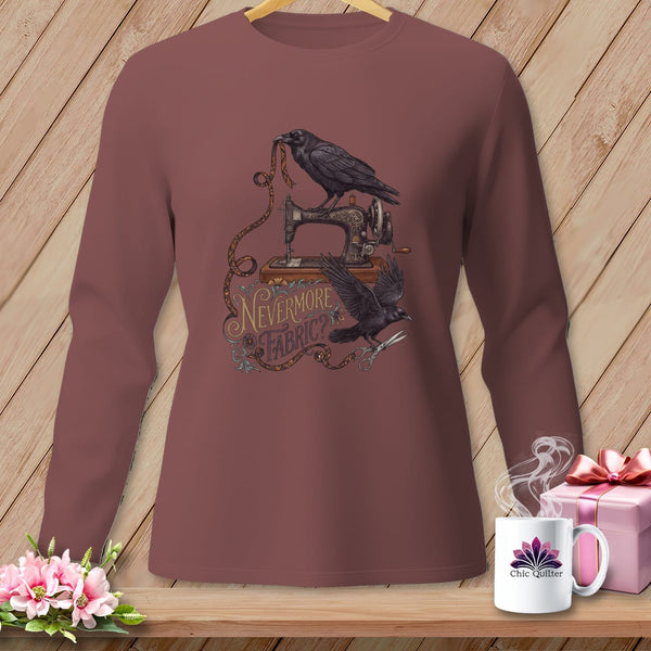 MyDesigns Physical Item S / Brick Nevermore Fabric? ~ Long Sleeve Tee