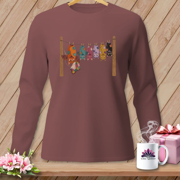MyDesigns Physical Item S / Brick One Still Awake ~ Long Sleeve Tee