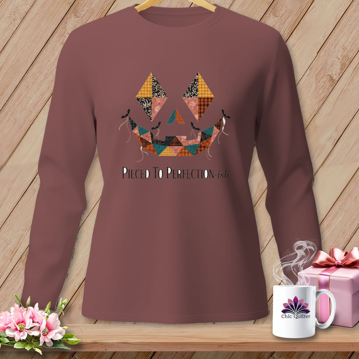 MyDesigns Physical Item S / Brick Pieced to Perfection-ish ~ Diamond Eyes ~ Long Sleeve Tee