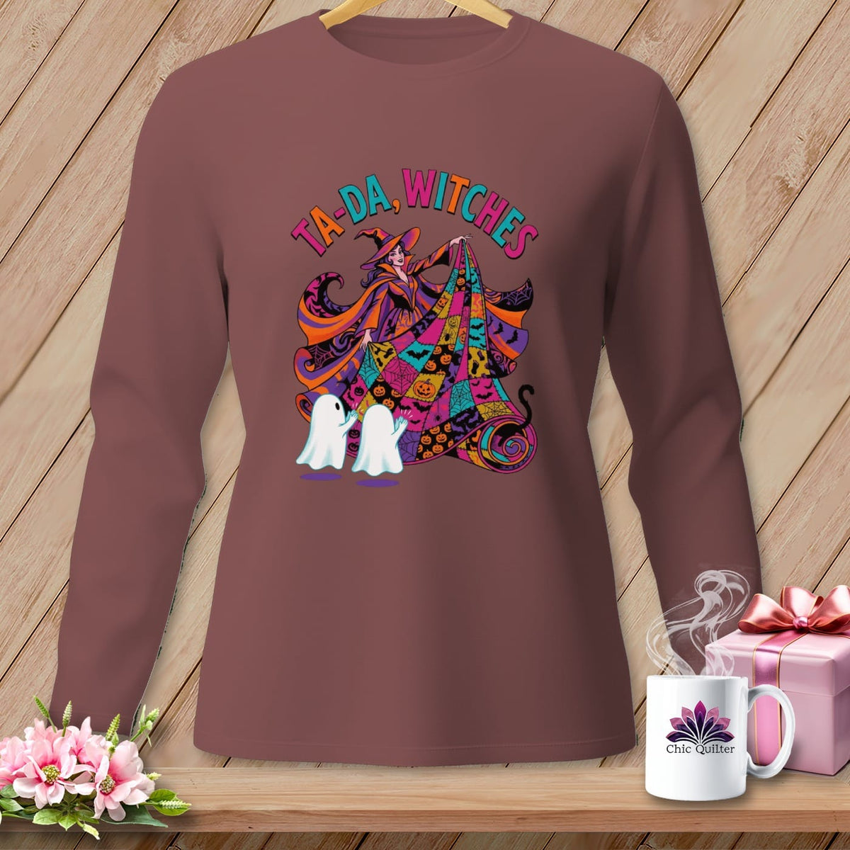 MyDesigns Physical Item S / Brick Ta-Da, Witches ~ Long Sleeve Tee