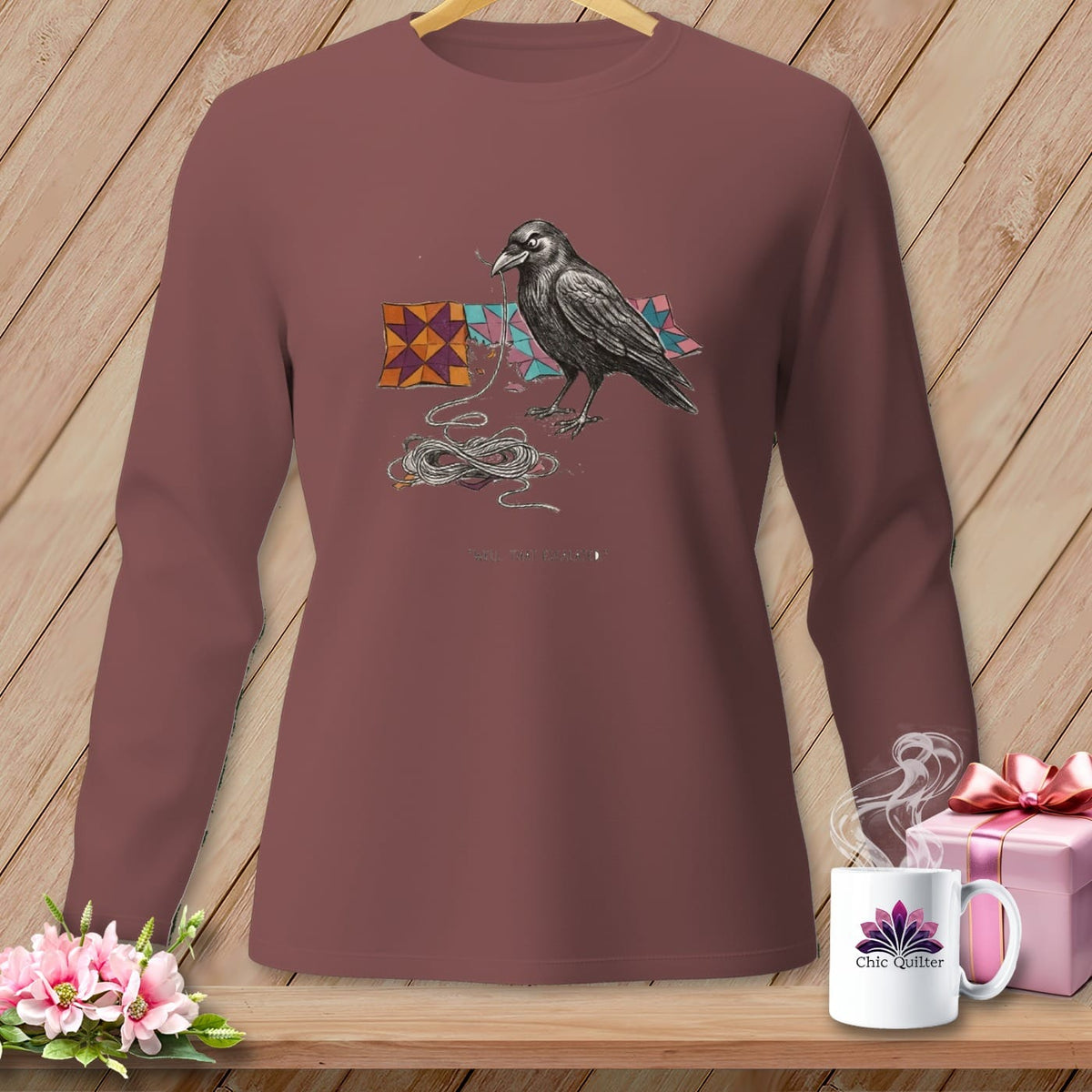 MyDesigns Physical Item S / Brick Well. That Escalated. ~ Long Sleeve Tee