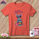 MyDesigns Physical Item S / Bright Salmon Snither Stitcher - Resting Stitch Face ~ Premium Tee
