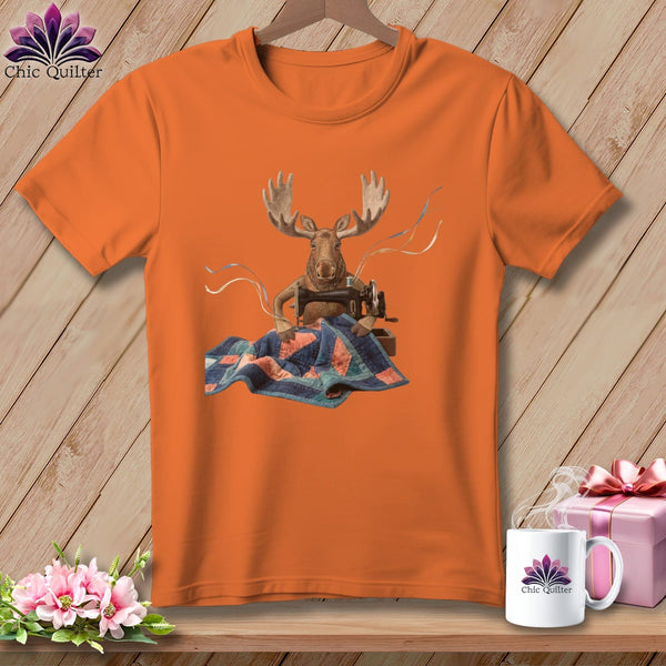 MyDesigns Physical Item S / Burnt Orange Antlers Wide Open ~ Premium Tee