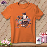 MyDesigns Physical Item S / Burnt Orange Bess Buttonrow ~ Premium Tee