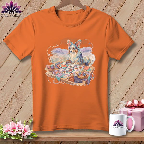 MyDesigns Physical Item S / Burnt Orange Bindi Blockmuster ~ Premium Tee