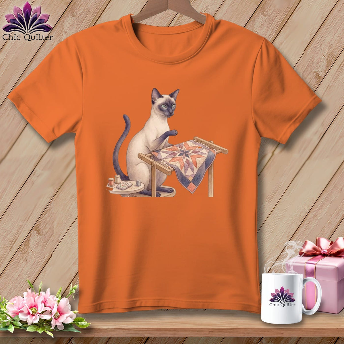 MyDesigns Physical Item S / Burnt Orange Coco Chatelaine ~ Premium Tee