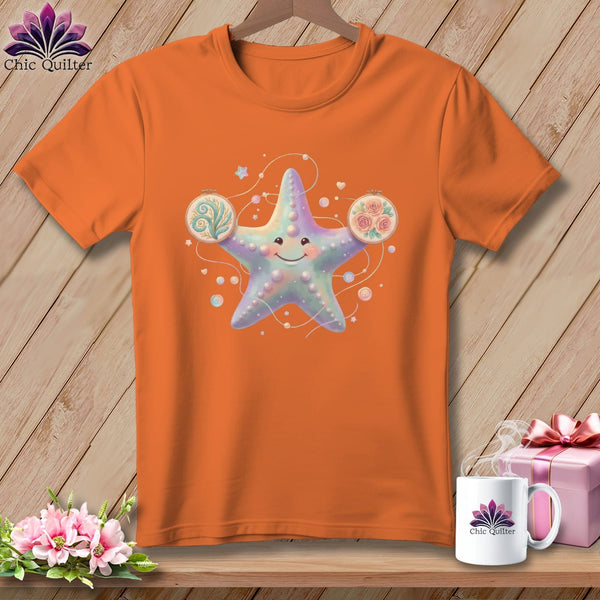 MyDesigns Physical Item S / Burnt Orange Five Hoops Going ~ Premium Tee