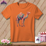 MyDesigns Physical Item S / Burnt Orange Geometry Like Saddle ~ Premium Tee