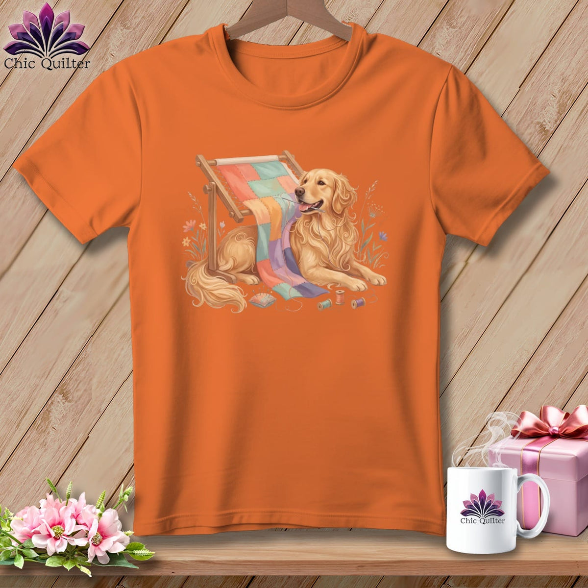 MyDesigns Physical Item S / Burnt Orange Goldie Threadfetch ~ Premium Tee