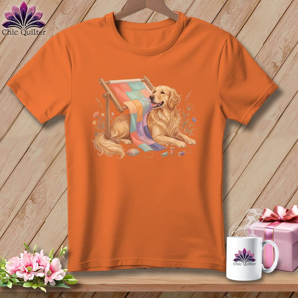MyDesigns Physical Item S / Burnt Orange Goldie Threadfetch ~ Premium Tee