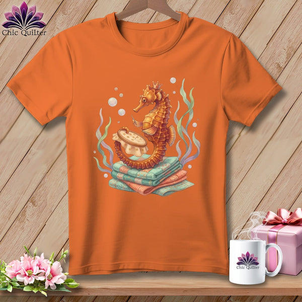 MyDesigns Physical Item S / Burnt Orange Hoop In Tail ~ Premium Tee