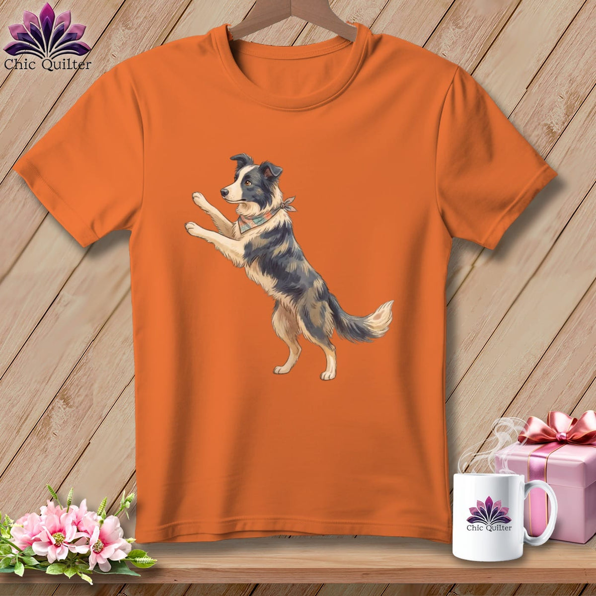MyDesigns Physical Item S / Burnt Orange Nell Straightrow ~ Premium Tee