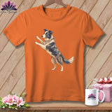 MyDesigns Physical Item S / Burnt Orange Nell Straightrow ~ Premium Tee