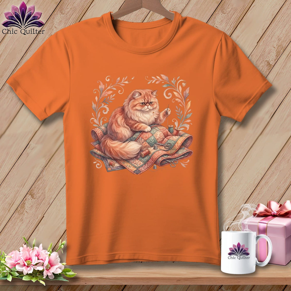 MyDesigns Physical Item S / Burnt Orange Priscilla Velvetnap ~ Premium Tee
