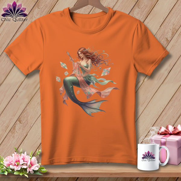 MyDesigns Physical Item S / Burnt Orange Sewing Mid Water ~ Premium Tee