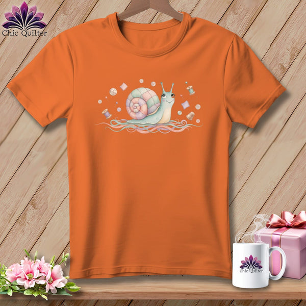 MyDesigns Physical Item S / Burnt Orange Stitched Trail Behind ~ Premium Tee