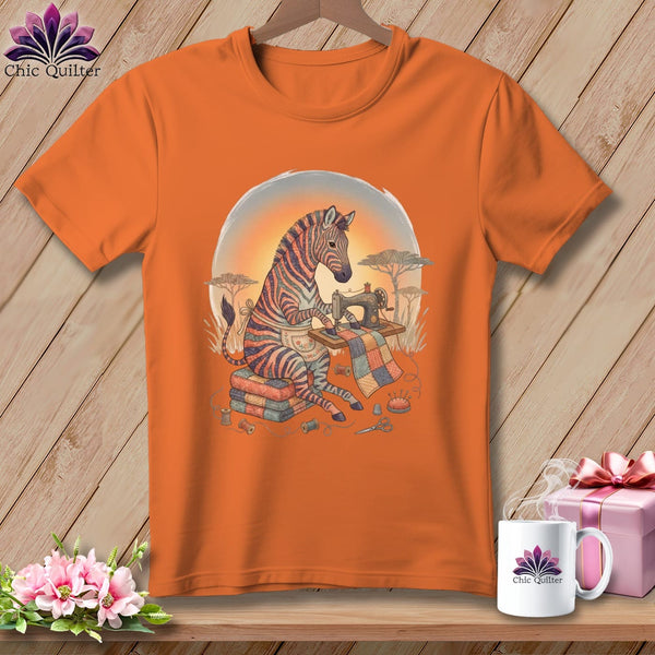MyDesigns Physical Item S / Burnt Orange Stripes On Stripes ~ Premium Tee