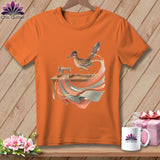 MyDesigns Physical Item S / Burnt Orange Strips In Motion ~ Premium Tee